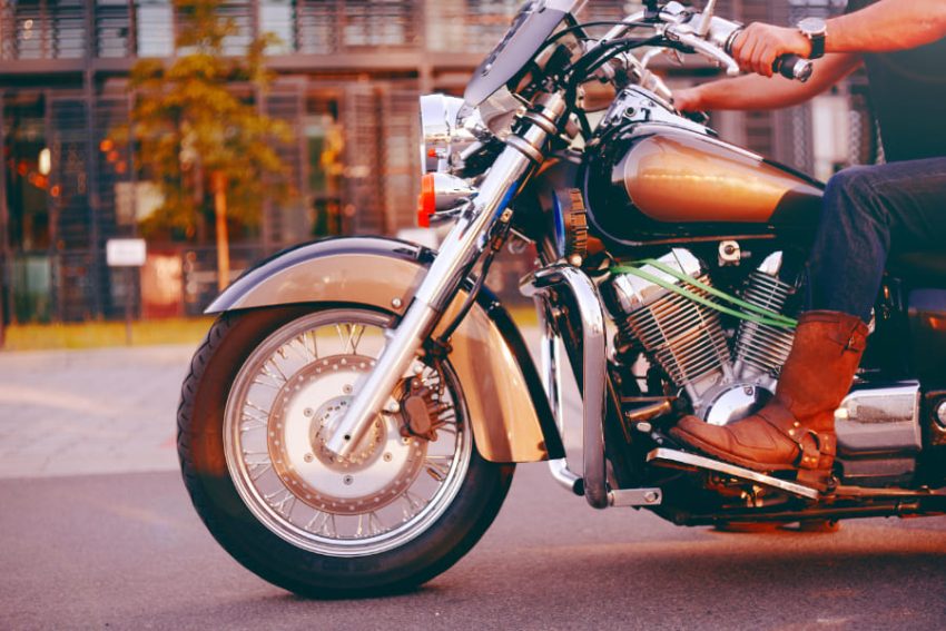 バイクの側面
